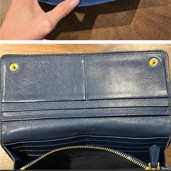 AUTHENTIC Prada quilted long wallet - Picture 4 of 4